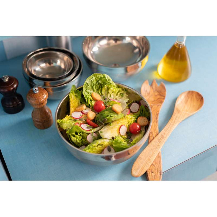 Bol de préparation NoxBox en inox  H95mm 1500ml - 10Pcs