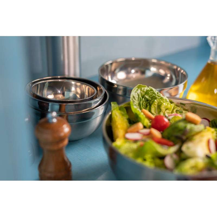 Bol de préparation NoxBox en inox  H95mm 1500ml - 10Pcs