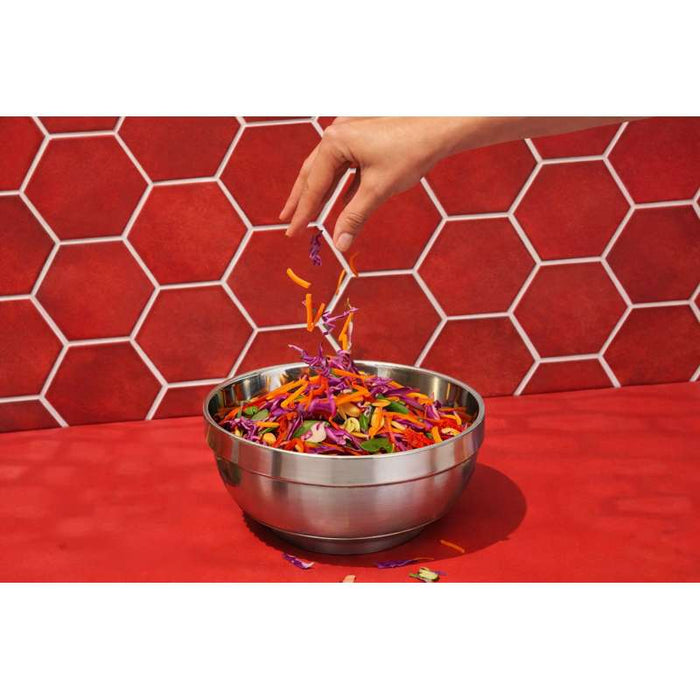 Bol de préparation NoxBox en inox  H95mm 1500ml - 10Pcs