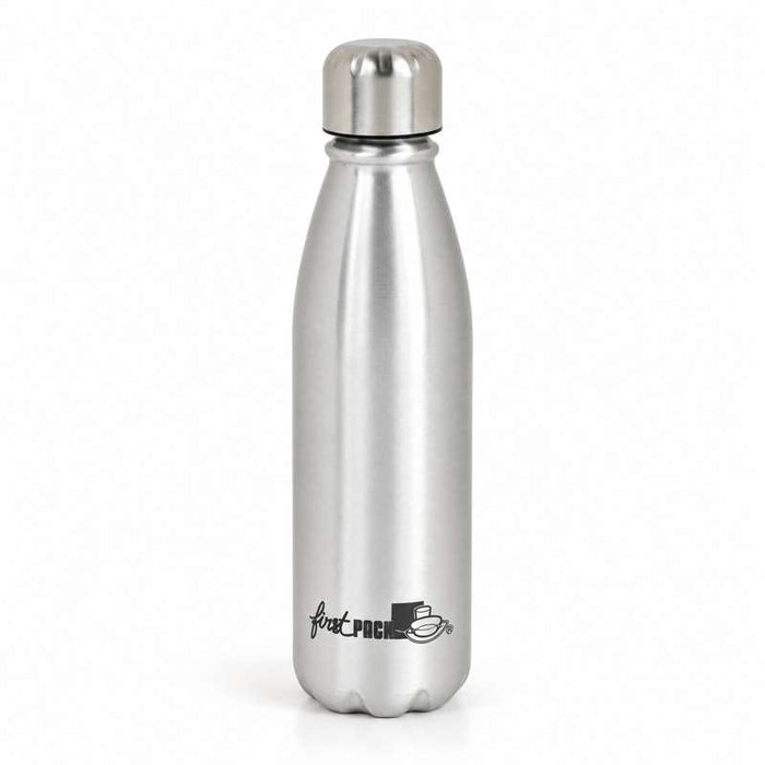 Bouteille à eau en aluminium avec bouchon métal   H245mm 500ml-24Pcs