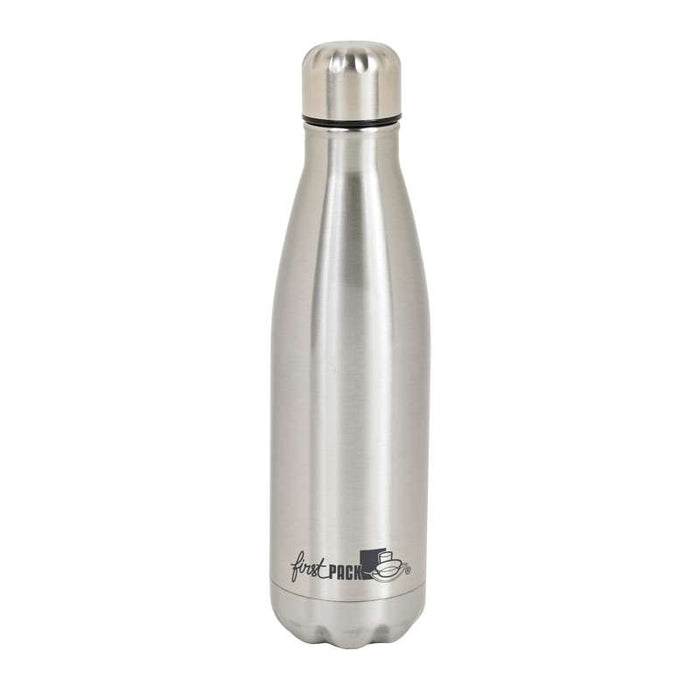 Bouteille à eau en inox double paroi isotherme avec bouchon   H265mm 500ml-12Pcs