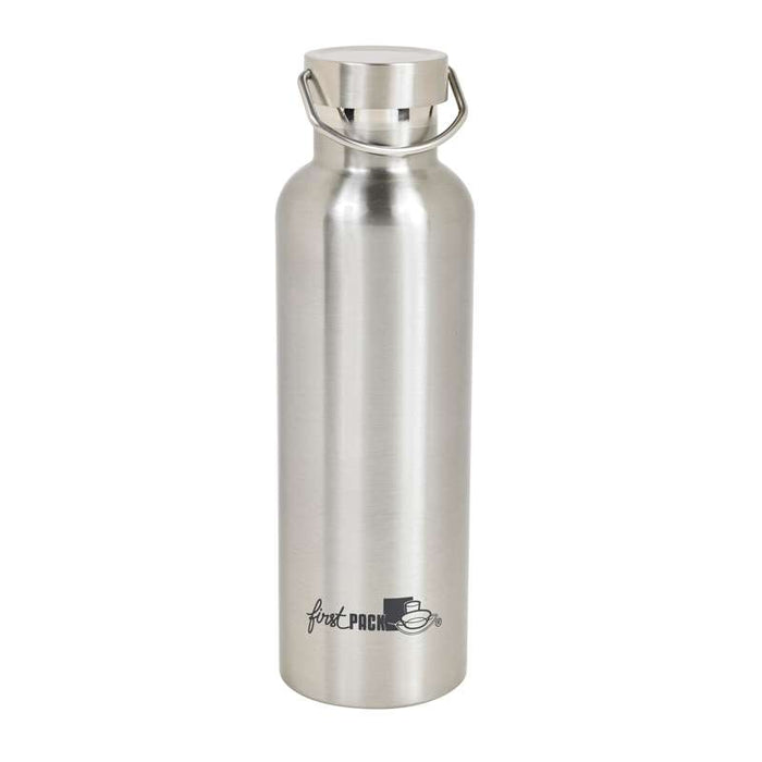 Bouteille à eau en inox à double paroi isotherme avec bouchon   H265mm 750ml-12Pcs