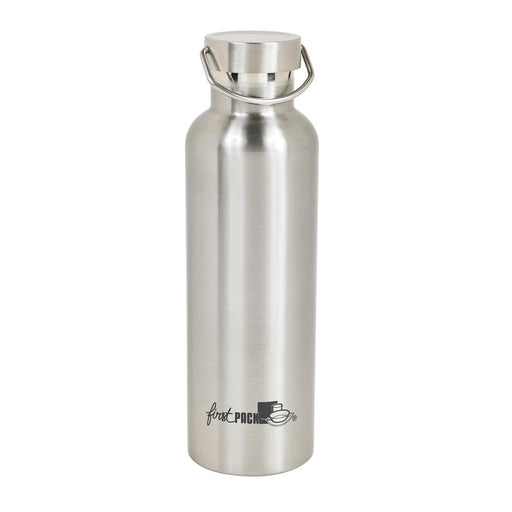 Bouteille à eau en inox à double paroi isotherme avec bouchon   H265mm 750ml-12Pcs