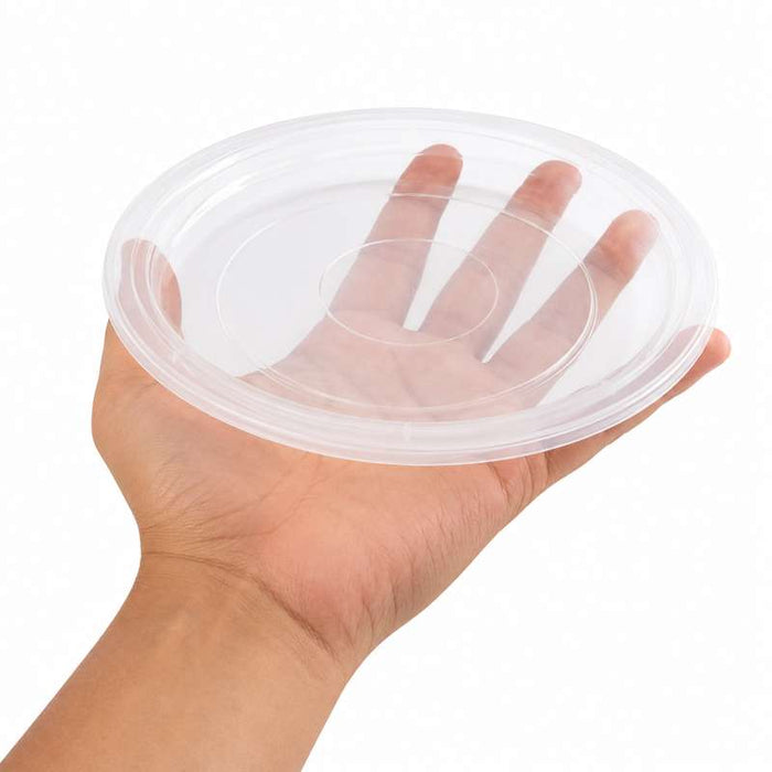 Couvercle transparent en PP injecté pour bol rond Ø176mm - 500Pcs
