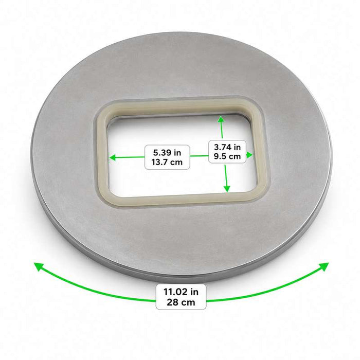 Moule de scellage rectangulaire Opseal 137x95mm - 1Pcs