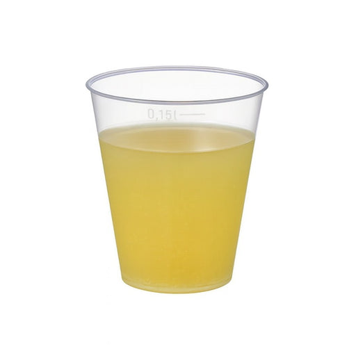 Gobelet plastique PP réutilisable "Optimal"   H75mm 165ml - 1000Pcs