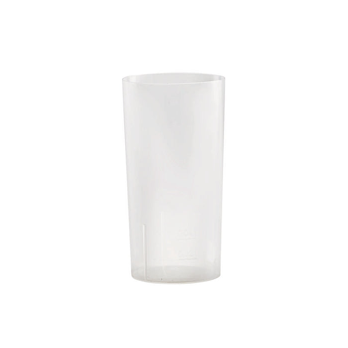 Verre longdrink plastique PP réutilisable "Optimal"   H108mm 215ml-500Pcs