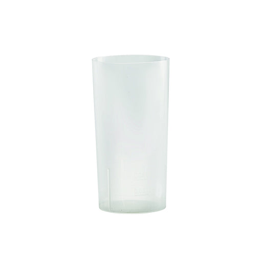 Verre longdrink plastique PP réutilisable "Optimal"   H108mm 215ml-500Pcs
