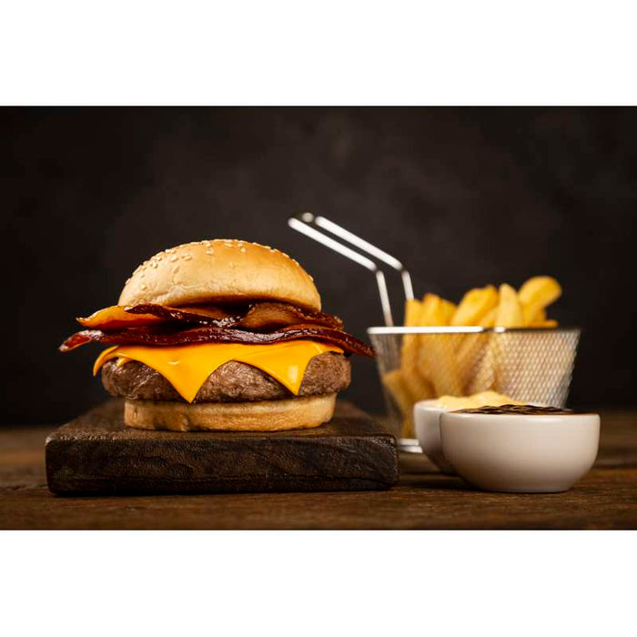 Mini panier friteuse métal rectangulaire  125x100mm H85mm-6Pcs