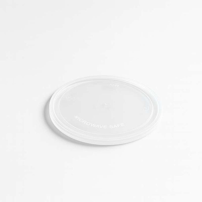 Couvercle transparent en PP injecté Ø148mm - 500Pcs