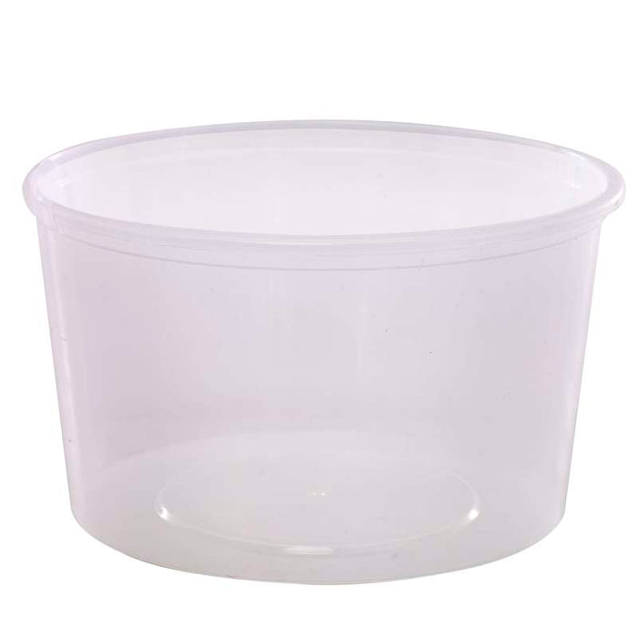 Bol rond "Buckaty" transparent en PP injecté Ø145mm H81mm 1000ml - 500Pcs