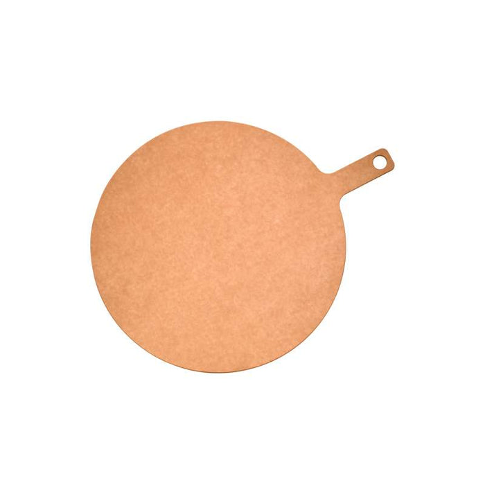 Phoenix  Planche ronde couleur naturel en fibre de bois 340x255mm H6mm-6Pcs