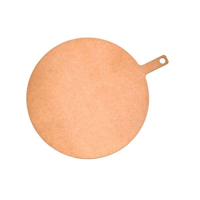 Phoenix  Planche ronde couleur naturel en fibre de bois 460x355mm H6mm-4Pcs