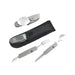 Couverts de poche multifonctions: couteau fourchette cuillère décapsuleur  87x16mm H10mm-24Pcs