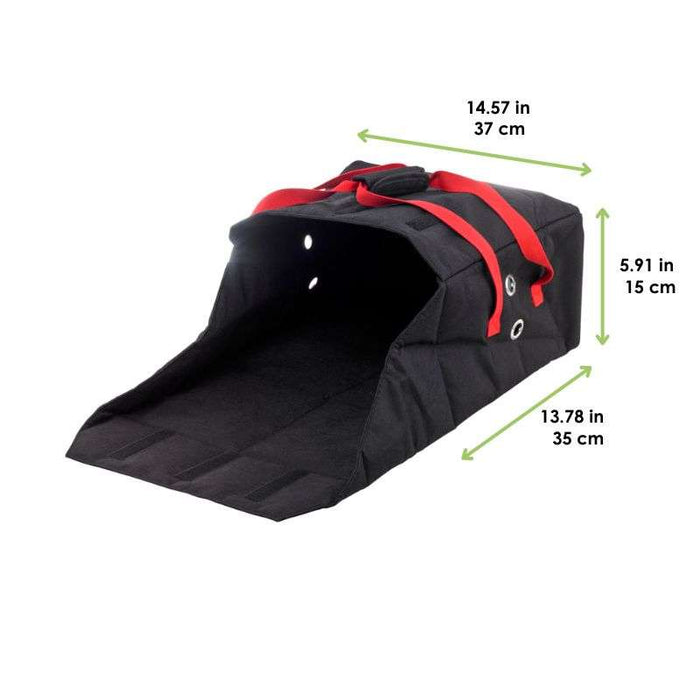 Poche isotherme pizza noire 370x350mm H150mm-5Pcs