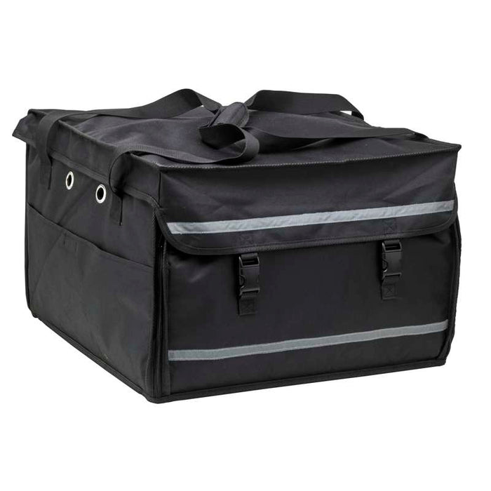Caisse scooter/sac a dos ISO noir 2 ouvertures etagere 495x495mm H320mm-1Pcs