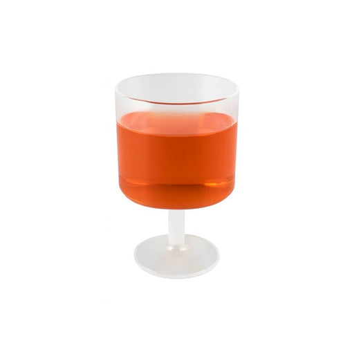 Verre à vin Cupoly en plastique PP réutilisable  H104mm 150ml - 24Pcs