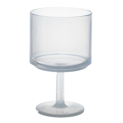 Verre à vin Cupoly en plastique PP réutilisable  H104mm 150ml - 24Pcs