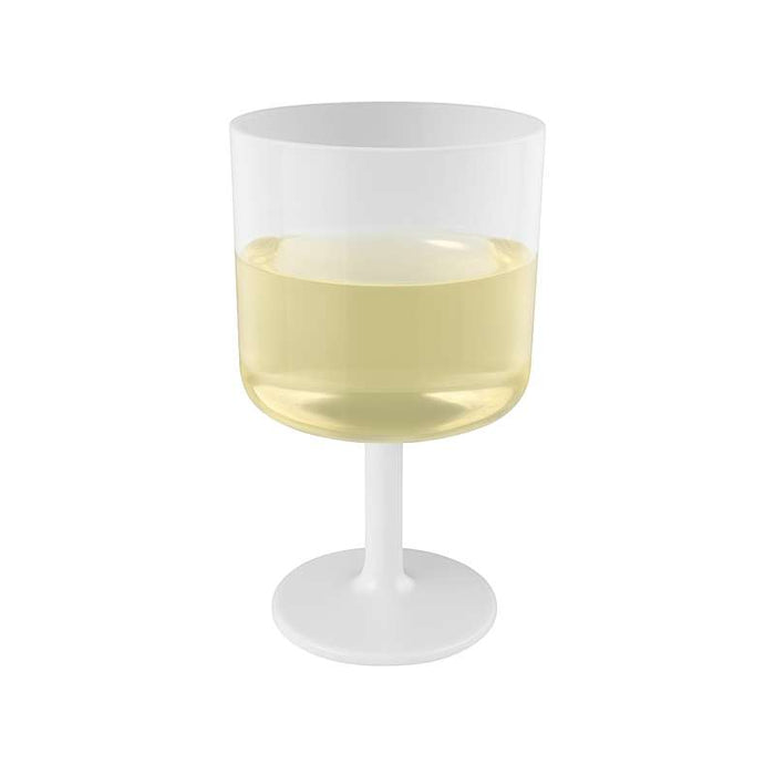 Verre à vin Cupoly en plastique PP réutilisable  H121mm 250ml - 12Pcs