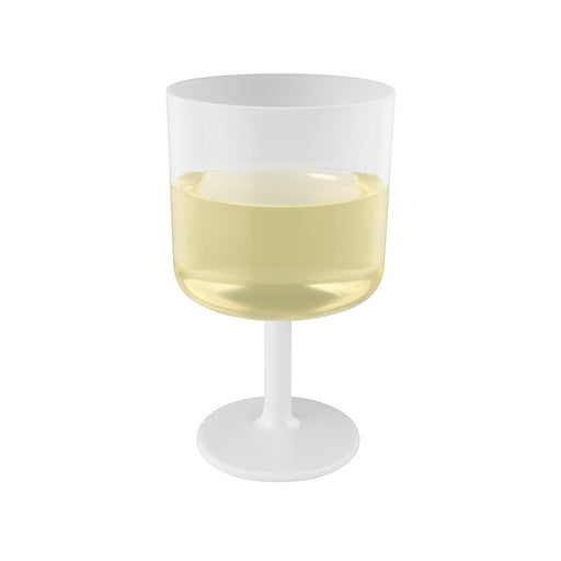 Verre à vin Cupoly en plastique PP réutilisable  H121mm 250ml - 12Pcs