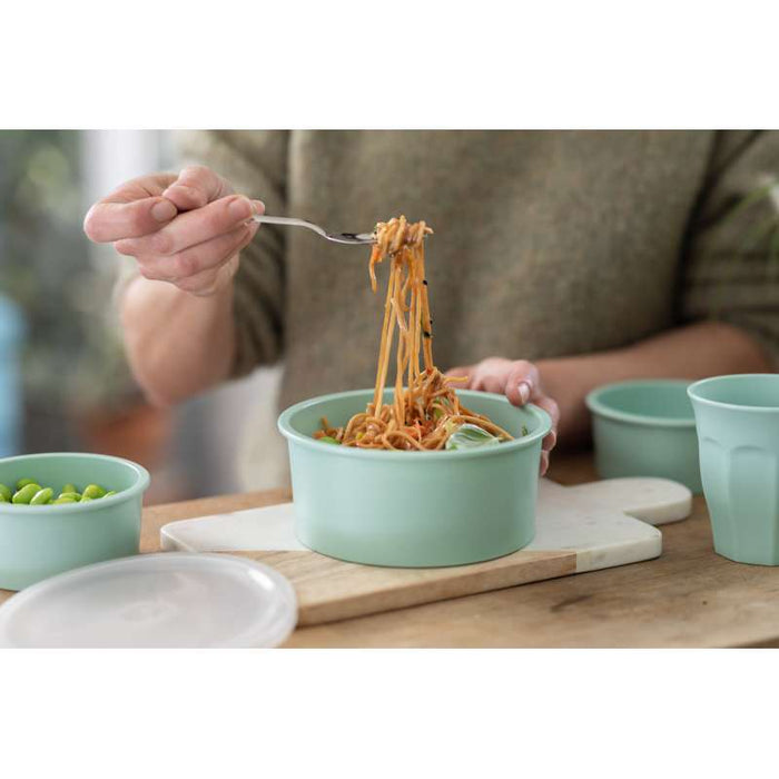Bol Phoenix en plastique RPET réemployable vert d'eau  H70mm 1 110ml-24Pcs