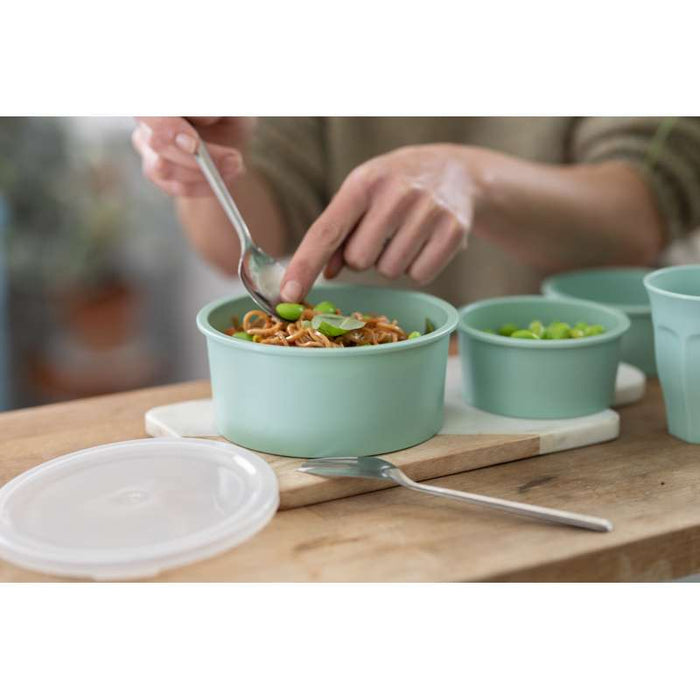 Bol Phoenix en plastique RPET réemployable vert d'eau  H70mm 1 110ml-24Pcs