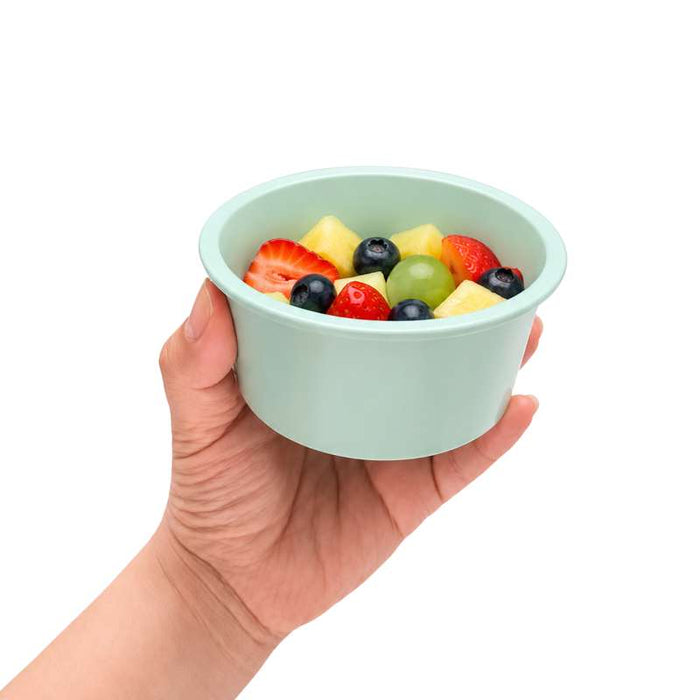 Bol Phoenix en plastique RPET réemployable vert d'eau  H48mm 250ml-24Pcs