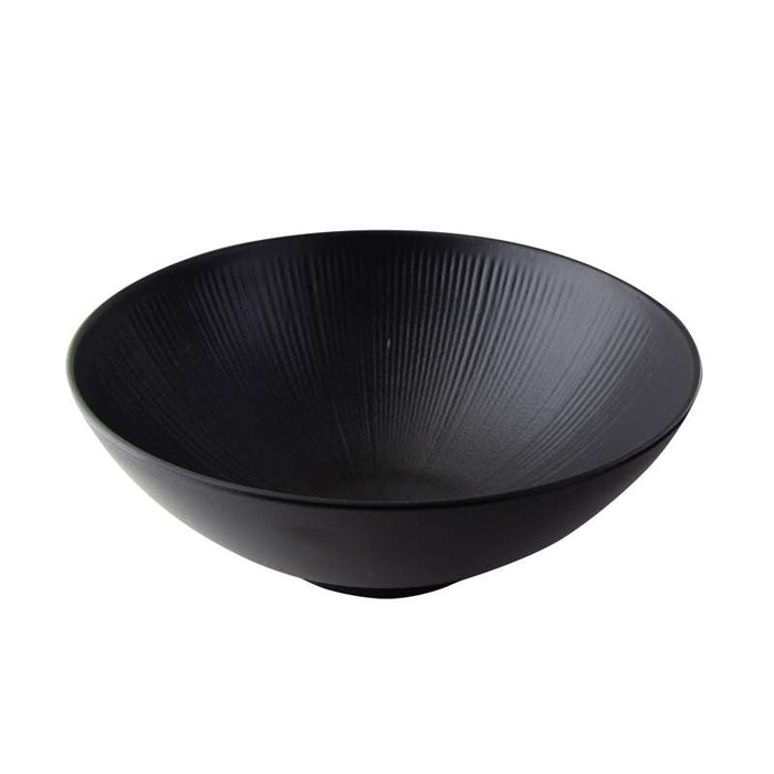 Black Phoenix bol noir ré-employable  H88mm 1800ml-12Pcs