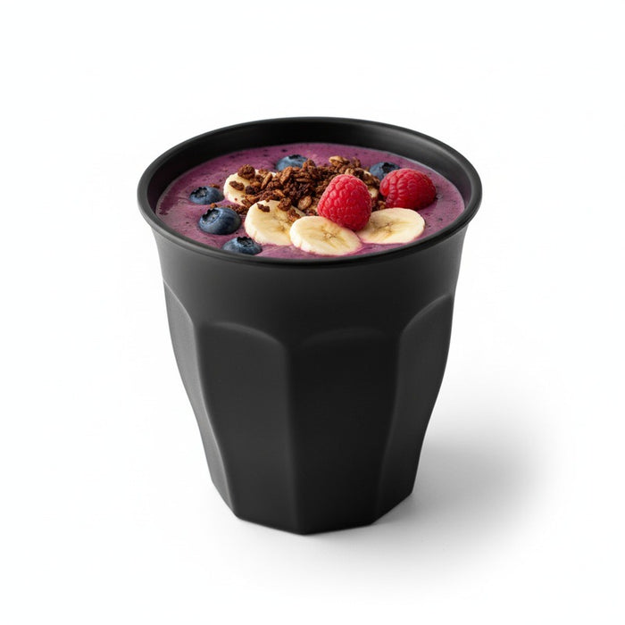 Black Phoenix gobelet à cafe noir ré-employable   H89mm 200ml-24Pcs