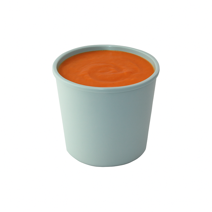 Phoenix Pot à soupe vert d'eau ré-employable  H95mm 500ml-24Pcs