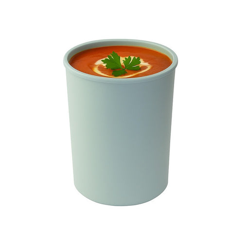 Phoenix Pot à soupe vert d'eau ré-employable   H130mm 800ml-24Pcs