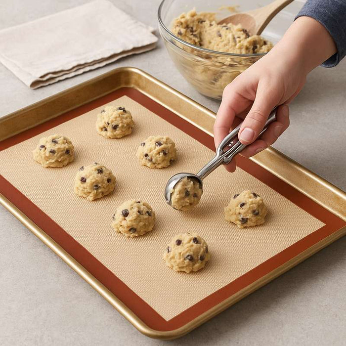 Tapis de cuisson en silicone 600x400mm - 5Pcs