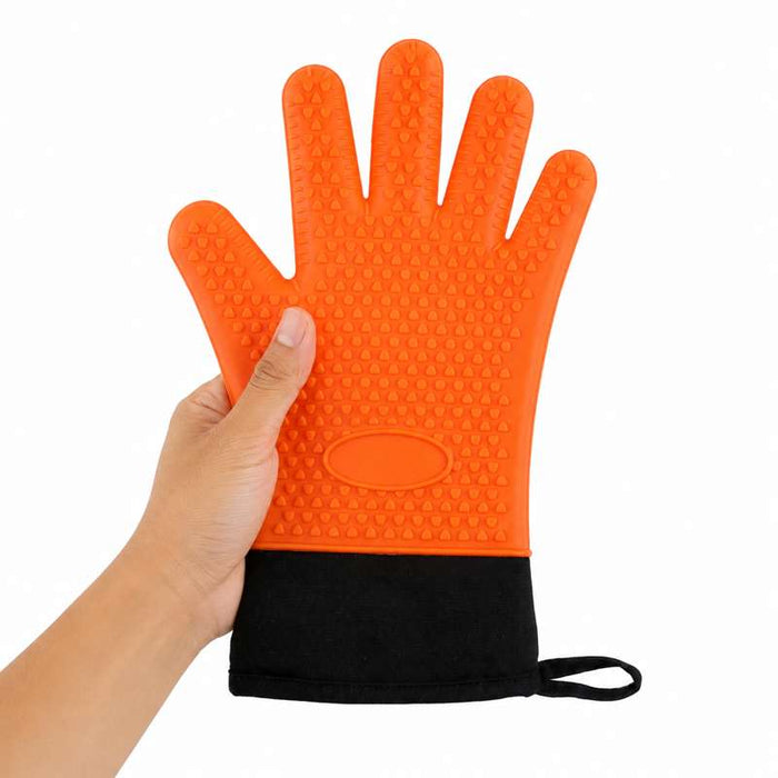 Gants de four en silicone orange 340x190mm - 2Pcs
