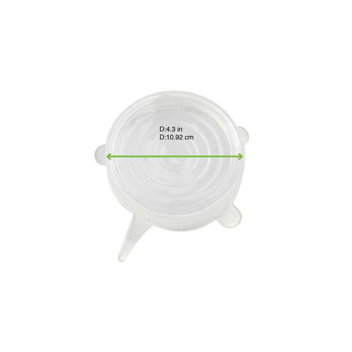 Couvercle translucide en silicone Ø105mm - 50Pcs