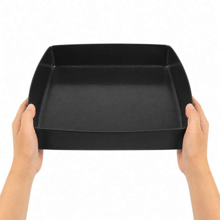 Panier plein à bordure pour barbecue 279x279mm H13mm - 2Pcs