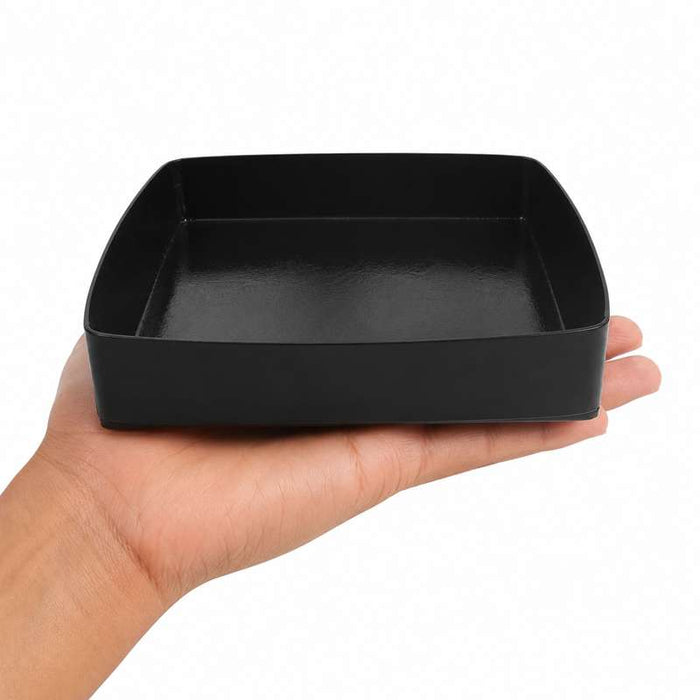 Panier plein à bordure pour barbecue 140x140mm H30mm - 2Pcs