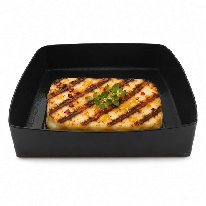 Panier plein à bordure pour barbecue 140x140mm H30mm - 2Pcs