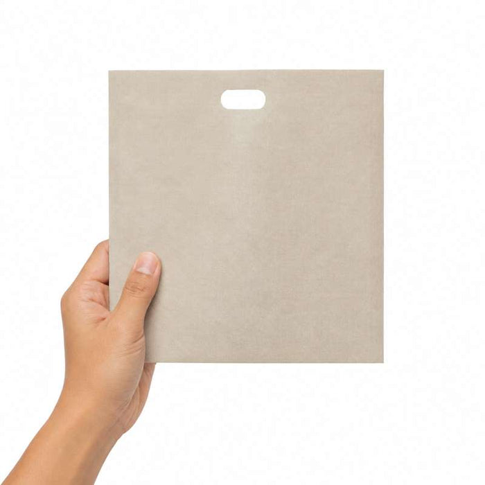 Sachet grille-pain réutilisable marron clair 160x180mm - 10Pcs