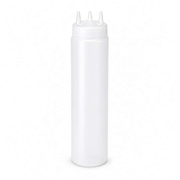 Squeezer souple transparent 3 embouts H260mm 630ml - 6Pcs