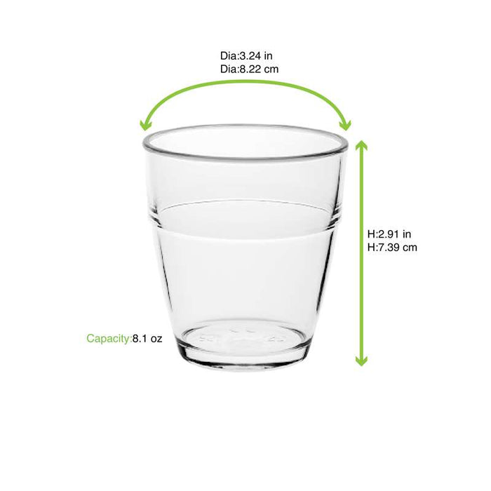 Verre empilable réutilisable "Cupoly" Ø82mm H74mm 240ml - 120Pcs