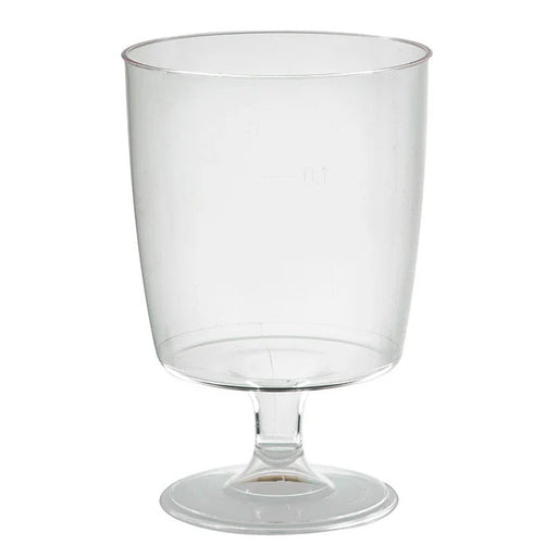 Verre à vin réutilisable plastique PS  H100mm 150ml - 300Pcs