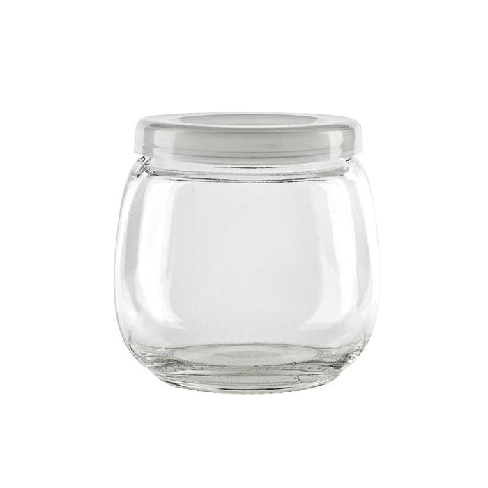 Bocal sphérique en verre "Bokojar" avec couvercle PP Ø62mm H70mm 200ml - 20Pcs