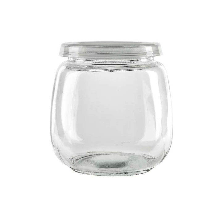 Bocal "Bokojar" sphérique en verre avec bouchon PP Ø68mm H87mm 300ml - 20Pcs