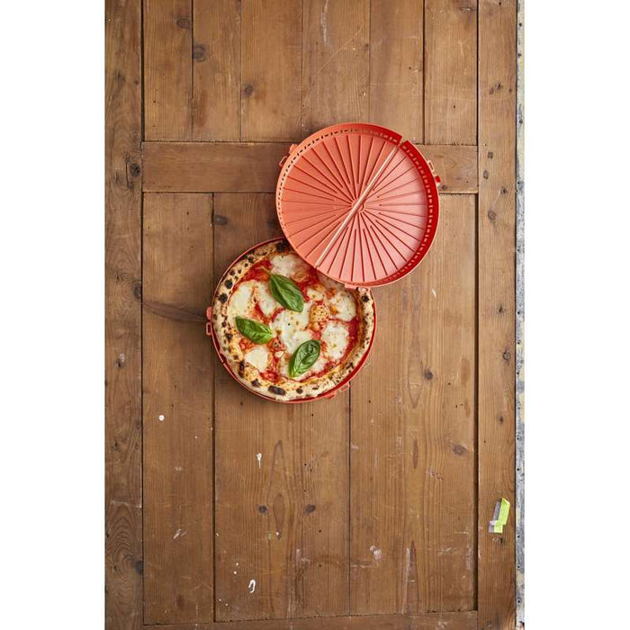 Boîte à pizza ronde réemployable Ø260mm H28mm - 12Pcs
