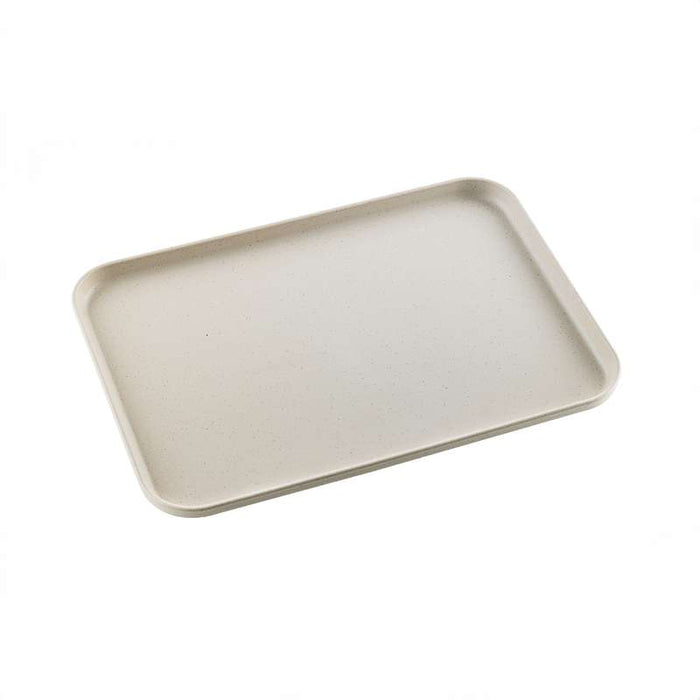 Plateau réemployable en composite beige 380x268mm H16mm-20Pcs