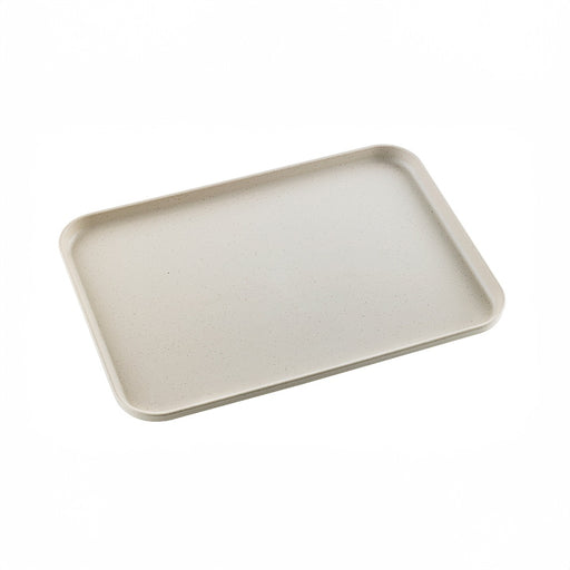 Plateau réemployable en composite beige 380x268mm H16mm-20Pcs