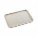 Plateau réemployable en composite beige 380x268mm H16mm-20Pcs