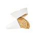 Boîte à crêpe triangulaire carton blanc 215x185mm-250Pcs