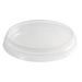 Tapa plana de plástico transparente para 210COUP125 Ø95mm - 25Uds