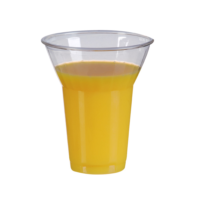 Pot à dessert transparent en plastique PET  H112mm 360ml - 1000Pcs